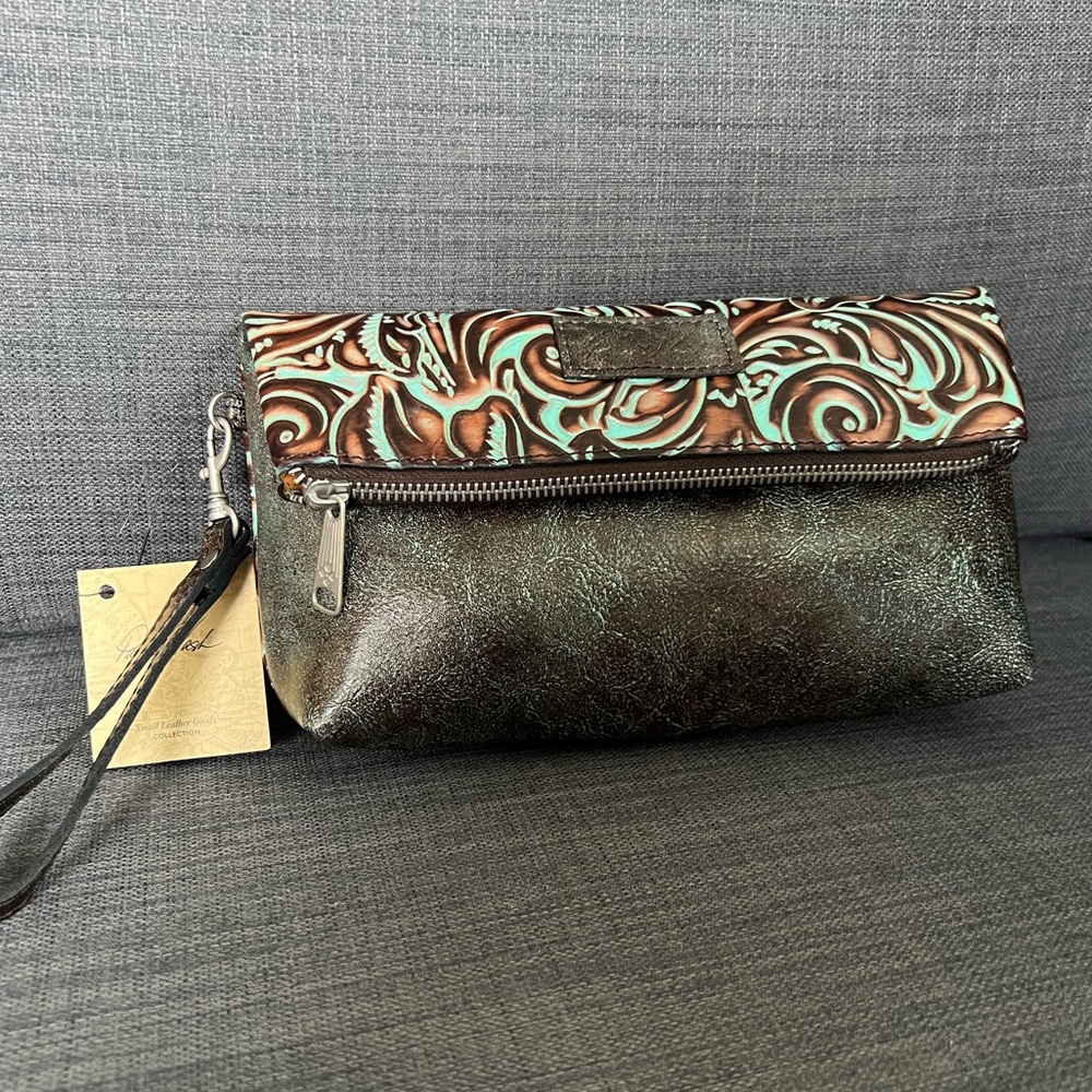 NWT PATRICIA NASH VALERIE FOLDED MAKEUP BAG POUCH